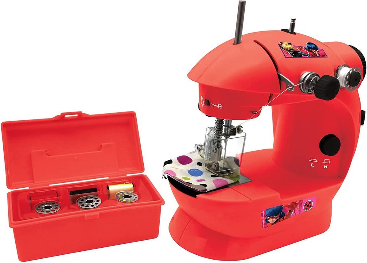 DailySupplies® Kindernaaimachine - Naaimachine Kinderen 10 Jaar - Kinderspeelgoed - Rood (8721303503808)