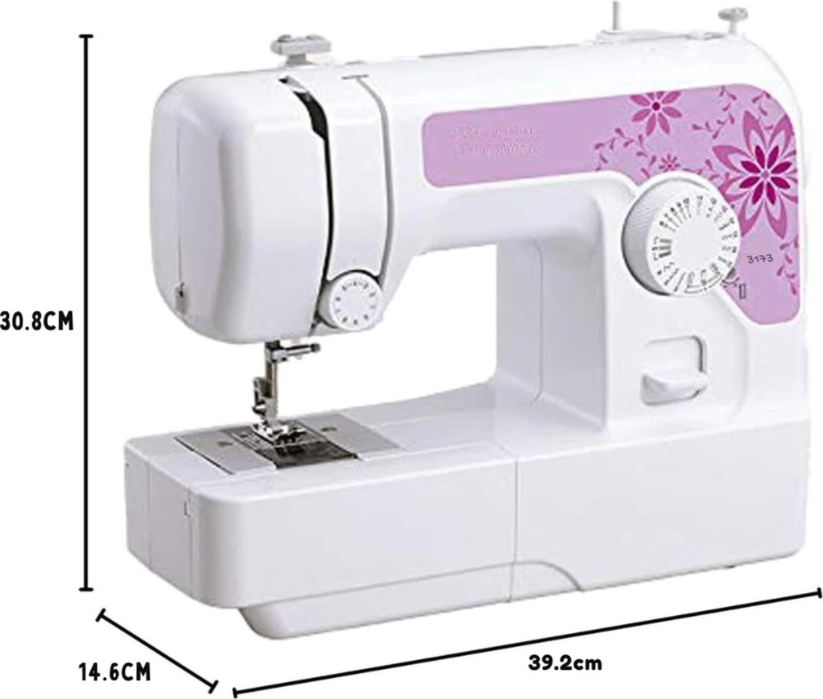 J17s Elektromechanische Halfautomatische Naaimachine (8721277094432)