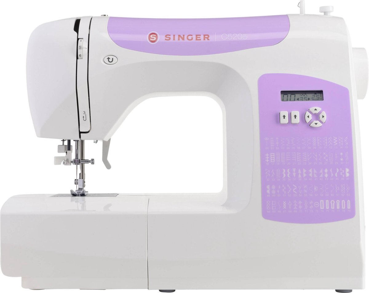 Singer C5205 violet Naaimachine (7393033104900)