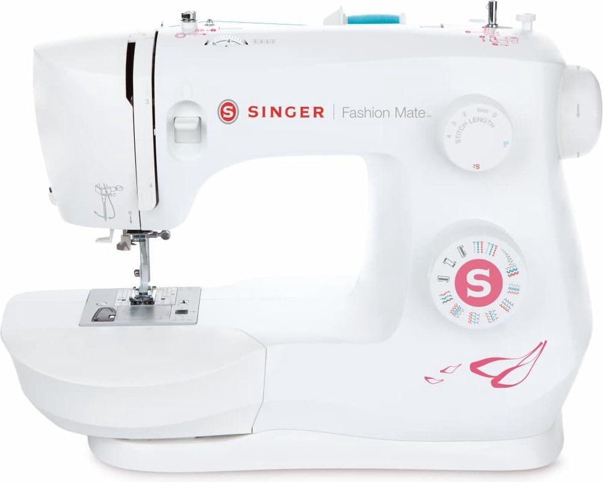 Singer Fashion Mate 3333 - Naaimachine - Wit (7393033095703)