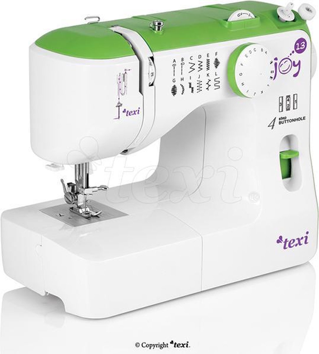 Texi Joy 13 - Kindernaaimachine - Groen (5904341682176)