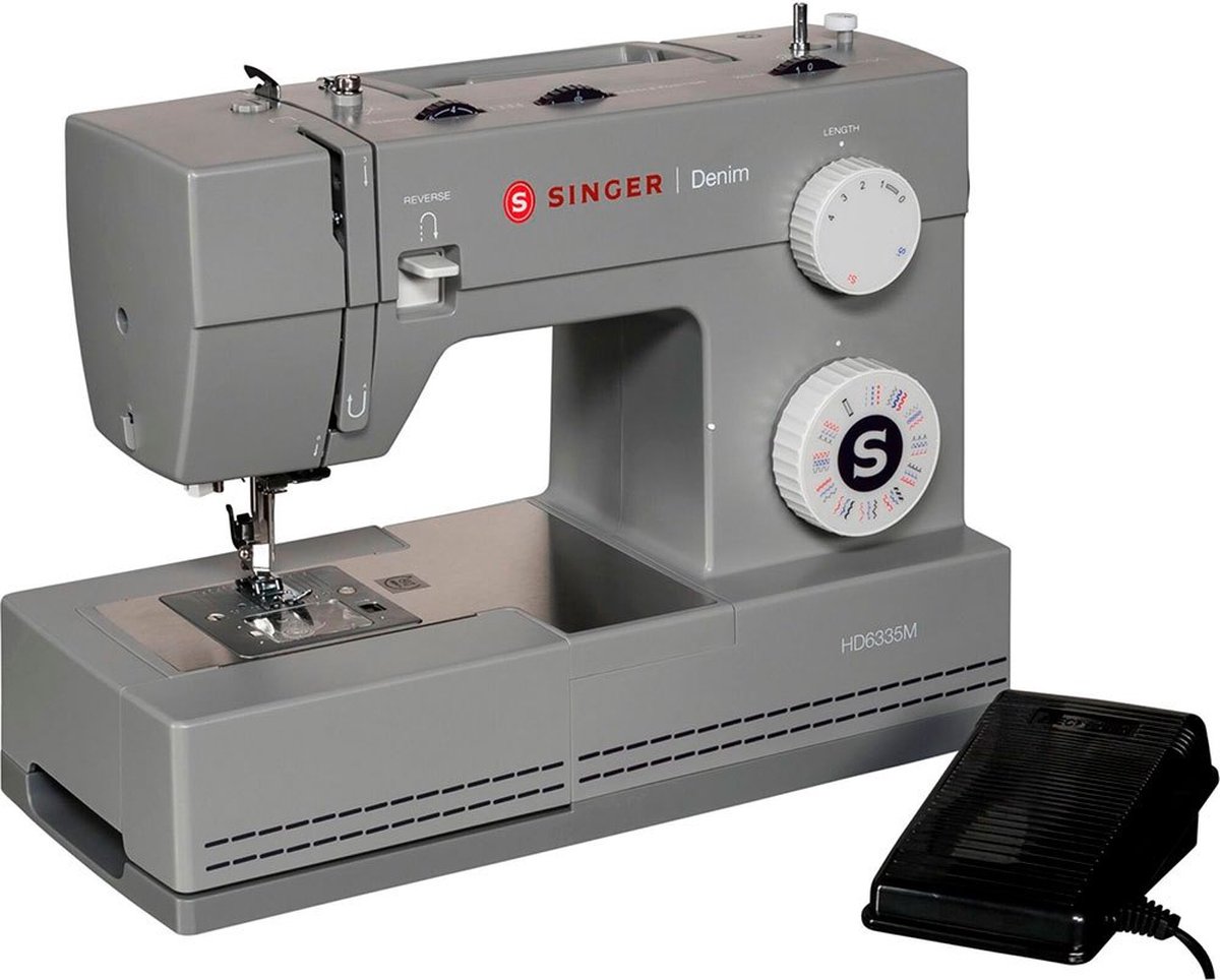 Singer 6335m Naaimachine Zilver One Size / EU Plug (7393033106089)